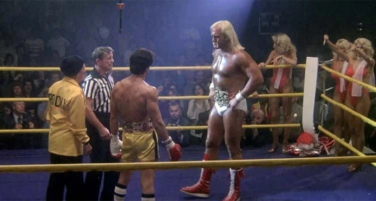 Халк Хоган в фильме «Рокки 3», 1982 г.