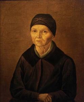 Портрет Арины Родионовны работы неизвестного художника.