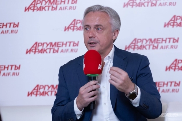 Генеральный директор издательского дома «Аргументы и факты» Руслан Новиков.
