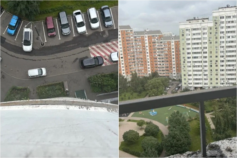 ребёнок, чп, балкон