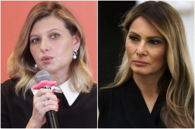Елена Зеленская, Мелания Трамп.