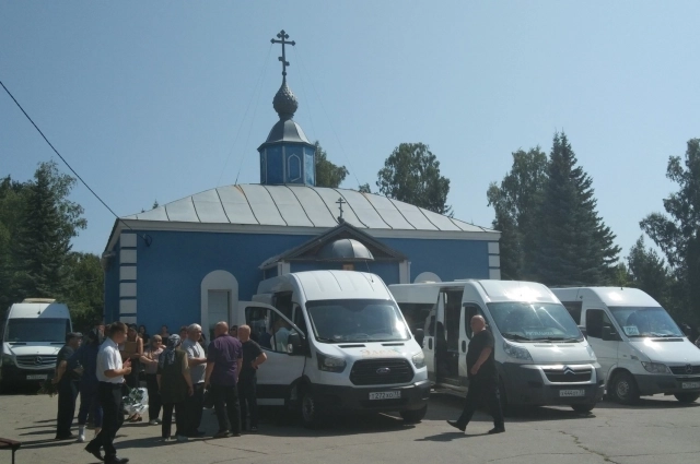 Кладбищенский храм, где отпевали Марину.