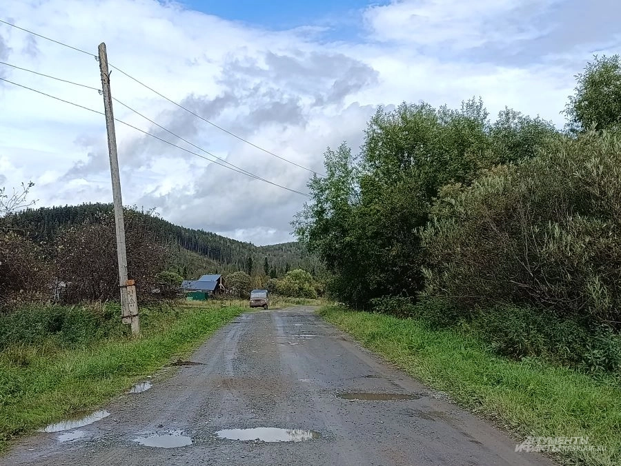 Дорога в Кутурчине.
