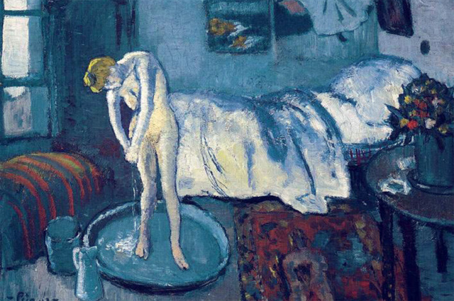 Пабло Пикассо «Голубая комната (Ванна)», 1901 год