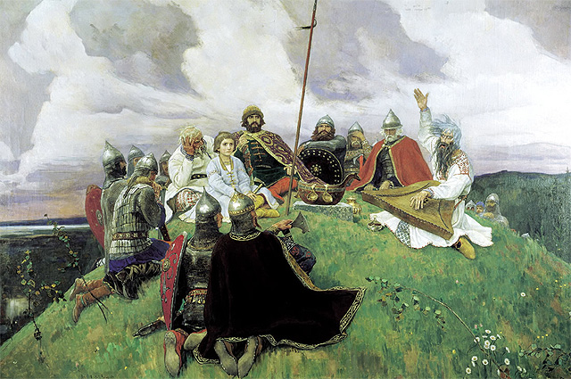 «Баян», Виктор Васнецов, 1910 год