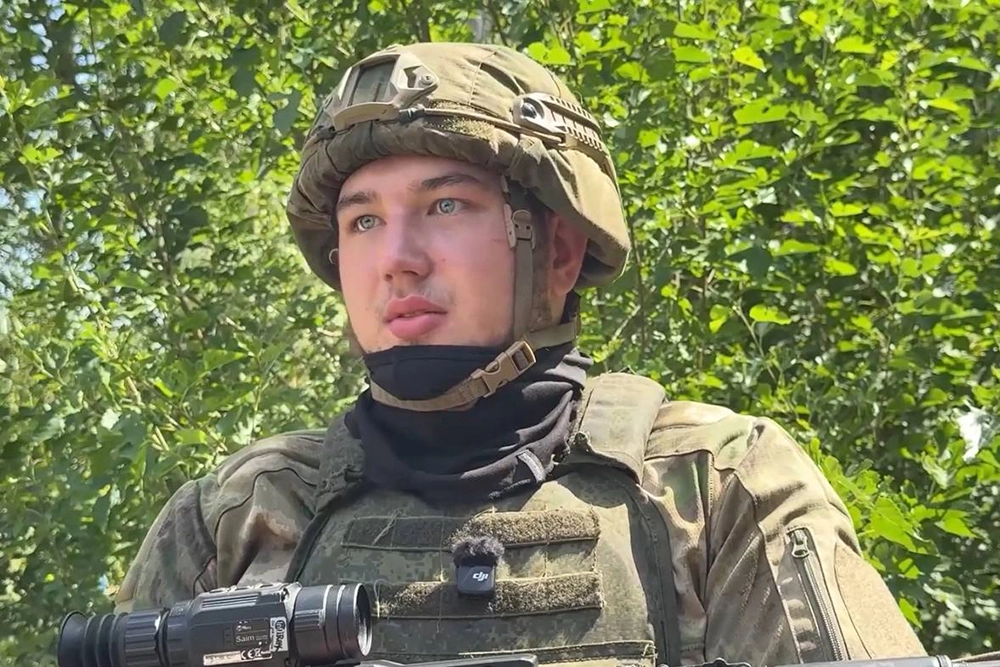 Алексей Мичкин, наводчик. 