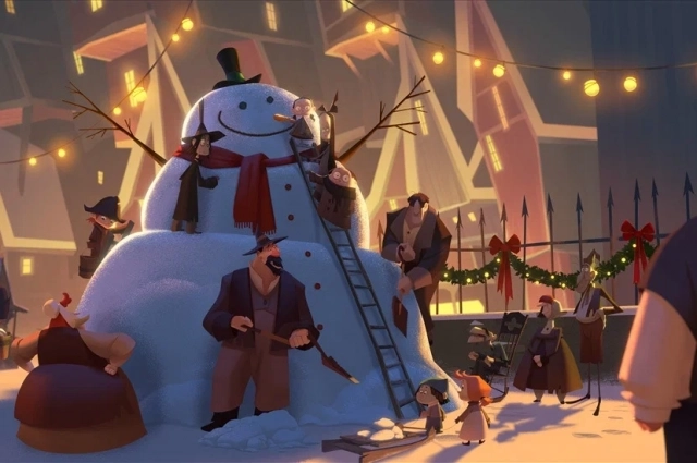 «Один добрый поступок вдохновляет на новые». Фото: кадр из мультфильма «Клаус»