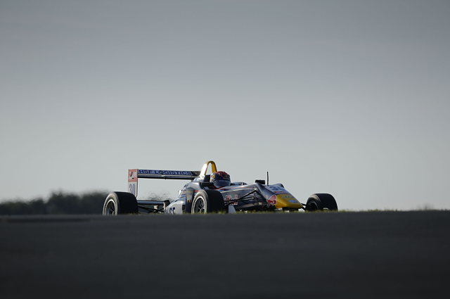 Макс Ферстаппен на этапе Формулы-3 на Нюрбургринге 