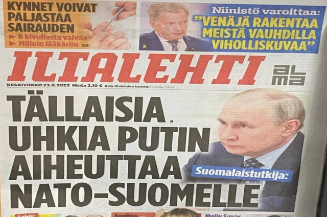 Россия не сходит со страниц финских СМИ