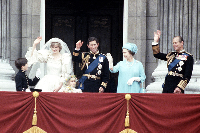 Свадьба Дианы и принца Чарльза 29 июля 1981 года