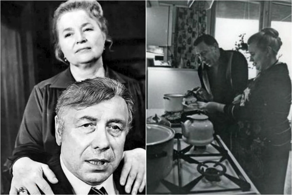 Анатолий Папанов и Надежда Каратаева — советские актёры театра, кино и озвучивания, прожившие в браке более 40 лет