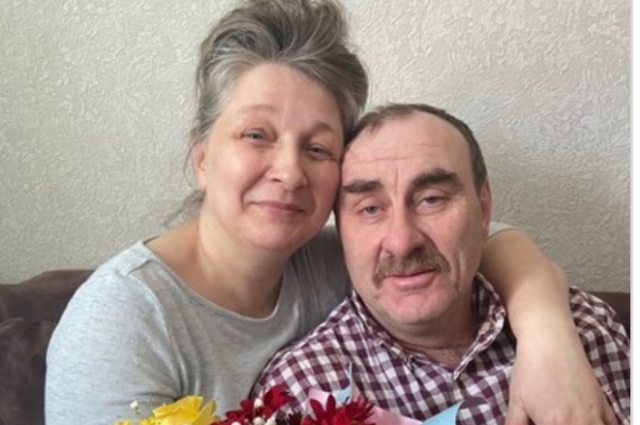 Светлана Сергеевна с супругом.