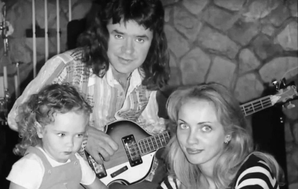 Агния Осина в детстве.