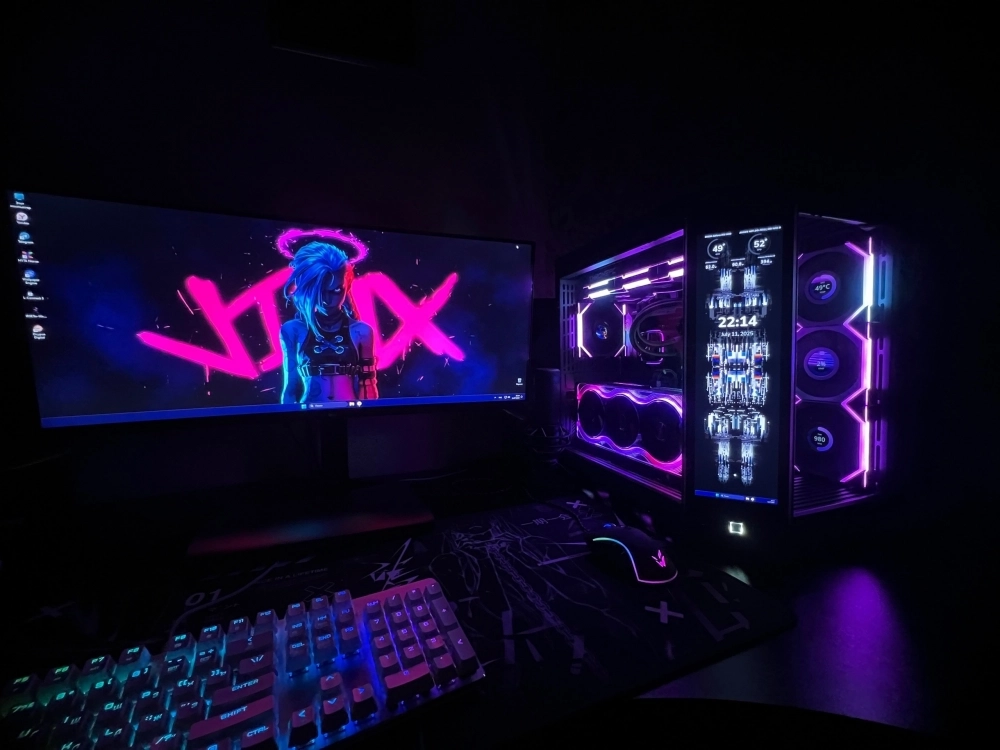 Полтора месяца назад наш герой купил новый компьютер.