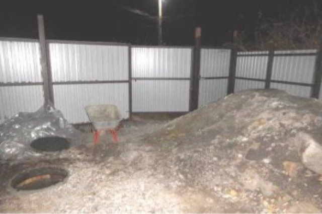 Колодец, где нашли труп женщины.