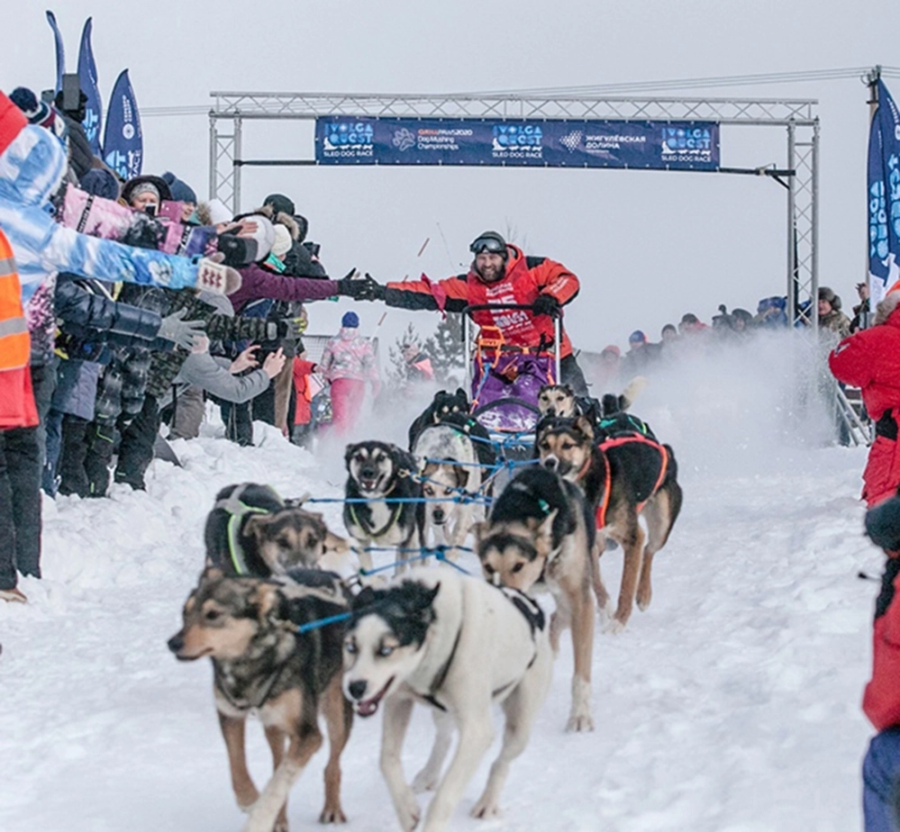 Финиш гонки в 2017 году.