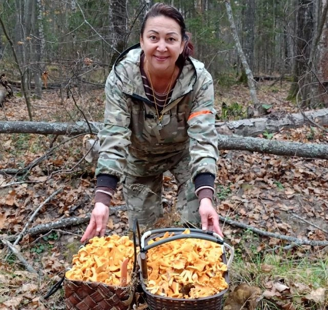 Удачная тихая охота Ольги Софроновой.