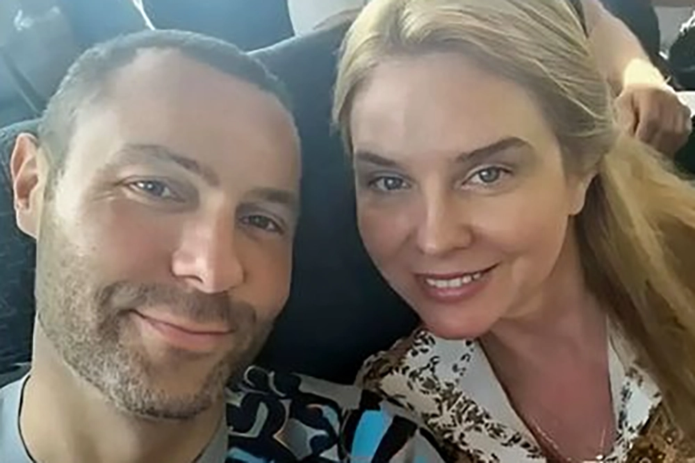 Певец Евгений Кунгуров и Ирина Меледина.