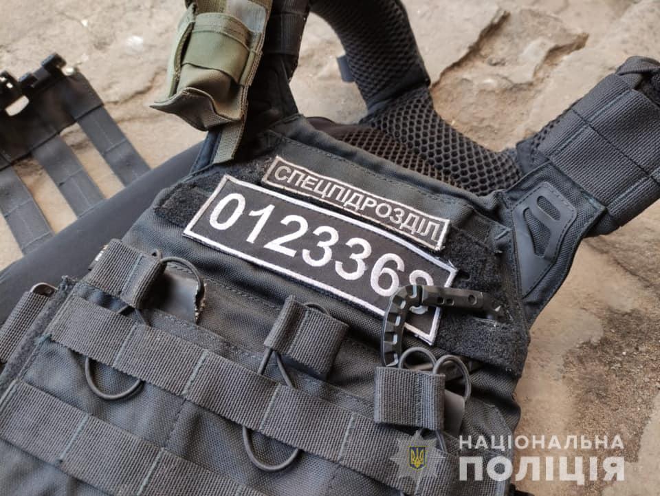 Бронежилет полицейского.