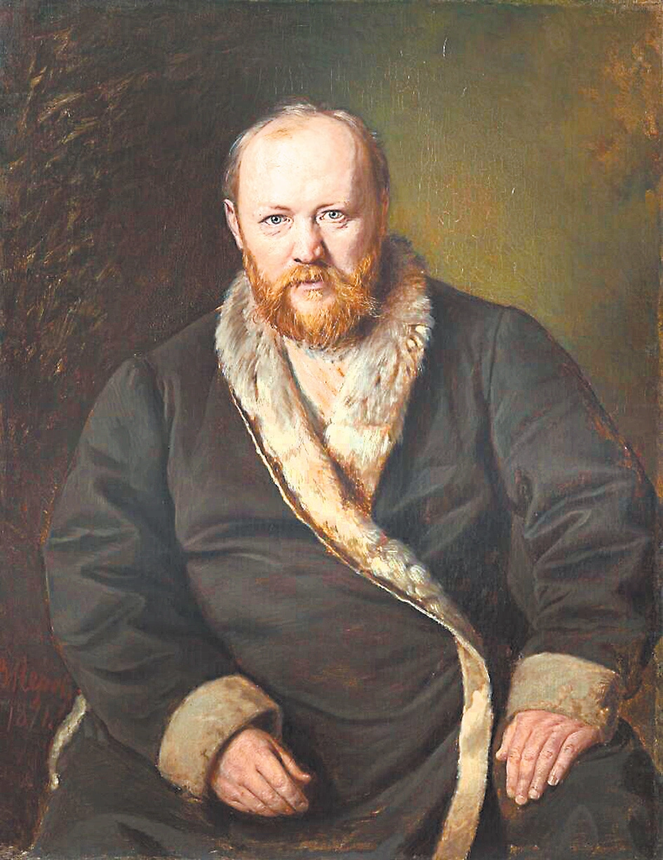 Василий Перов. «Портрет А. Н. Островского» , 1871 г.