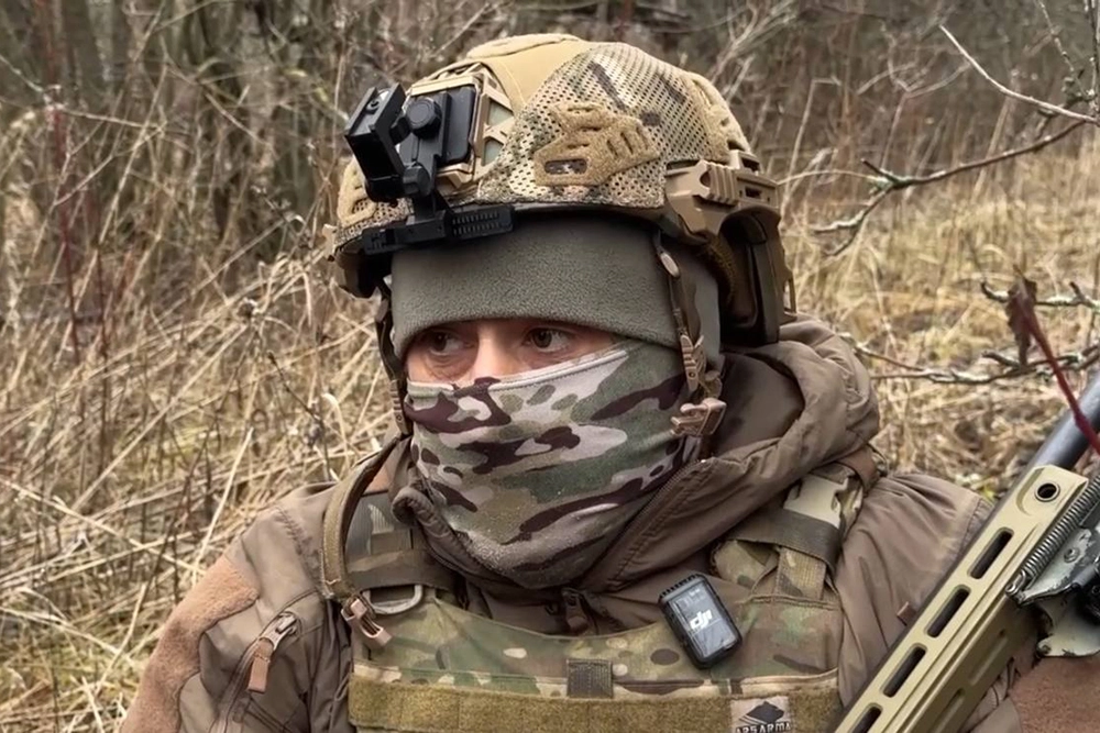 Снайпер с позывным «Айсман».