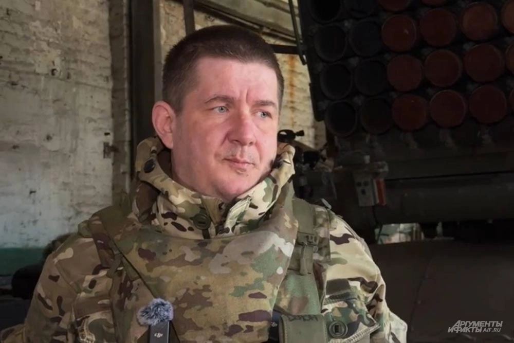 Заместитель командира огневого взвода реактивной батареи «Буба».