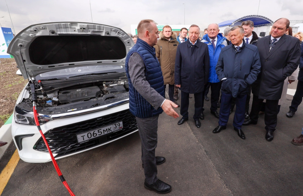 газпром, беглов, газ, газозаправки