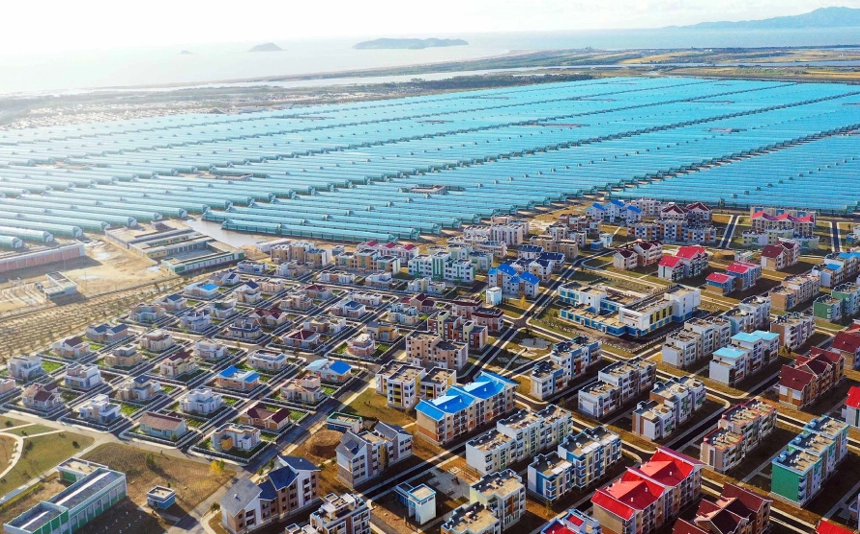 Рёнпхоское тепличное хозяйство в провинции Южный Хамгён.