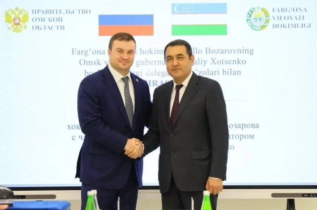 Товарооборот между Омской областью и Узбекистаном вырос на 50%.