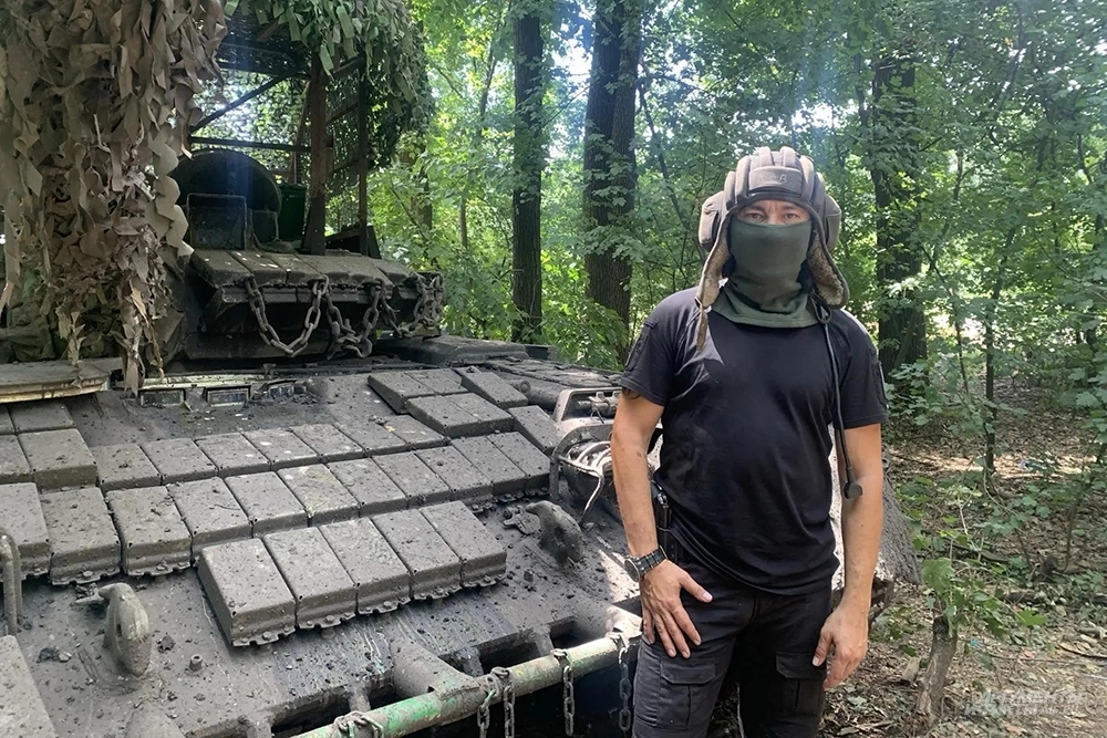 Танкист Виктор с позывным «Лис».