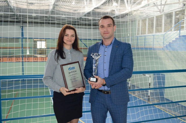 Победитель в номинации «Лучший потребитель электрической энергии» АНО «ФСК ”Варяг”».