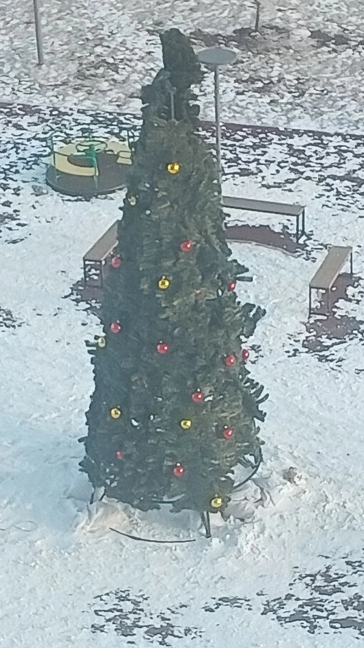 Так ёлка выглядит сейчас.