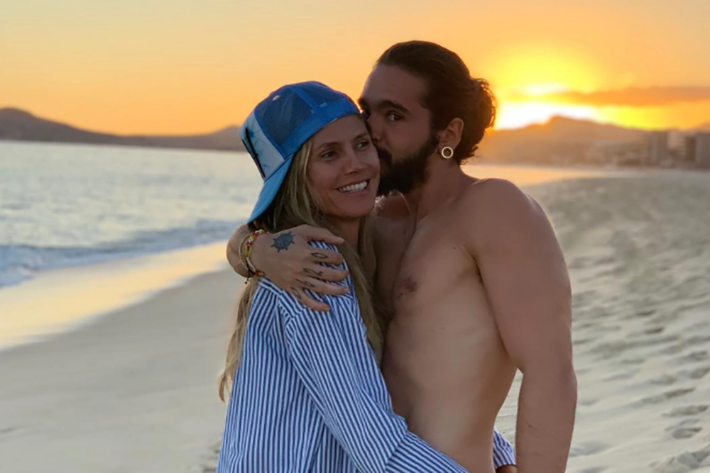 Хайди Клум и Том Каулитц.