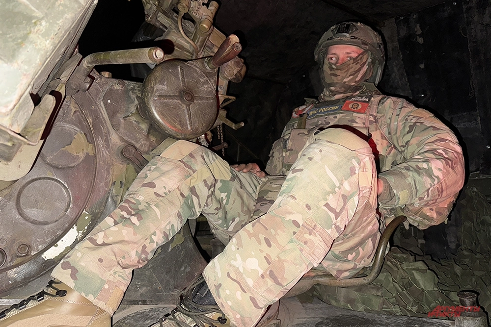 Боец с позывным Комар.