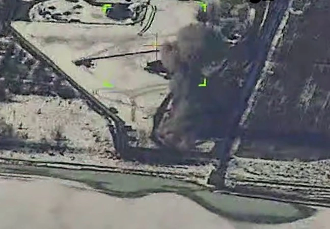 Удар по площадке запуска БПЛА ВСУ в Сумской области