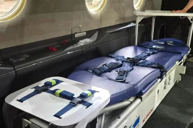 Самолёт Pilatus PC-12, Воздушное судно оснастили медицинским модулем, «Пилатус ПС-12» 