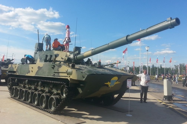 «Спрут-СДМ1» на выставке «Армия 2015»