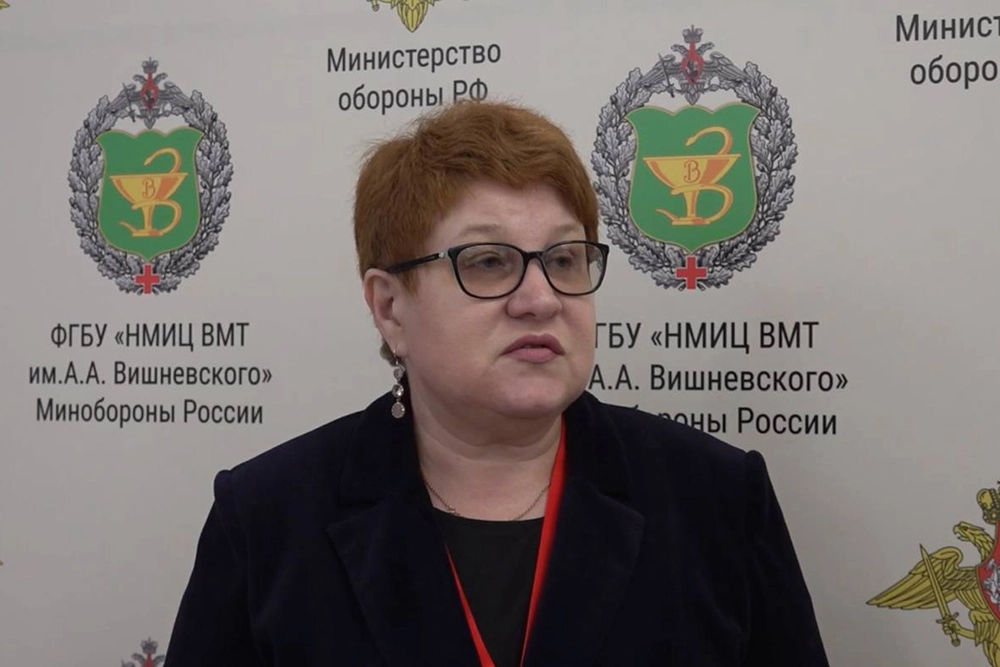 Виталия Барулина, главная медицинская сестра госпиталя Вишневского. 