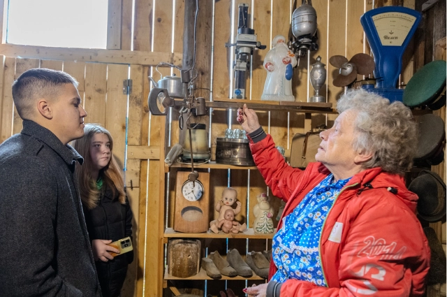 Вот балда! Студенты колледжа познакомились  с историей Шалинского района