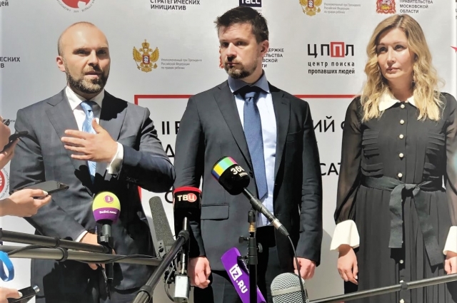 Геворк Вермишян, генеральный директор ПАО «МегаФон»  Григорий Сергеев, председатель добровольческого поисково-спасательного отряда «Лиза Алерт»  Светлана Чупшева, генеральный директор Российского Агентства стратегических инициатив