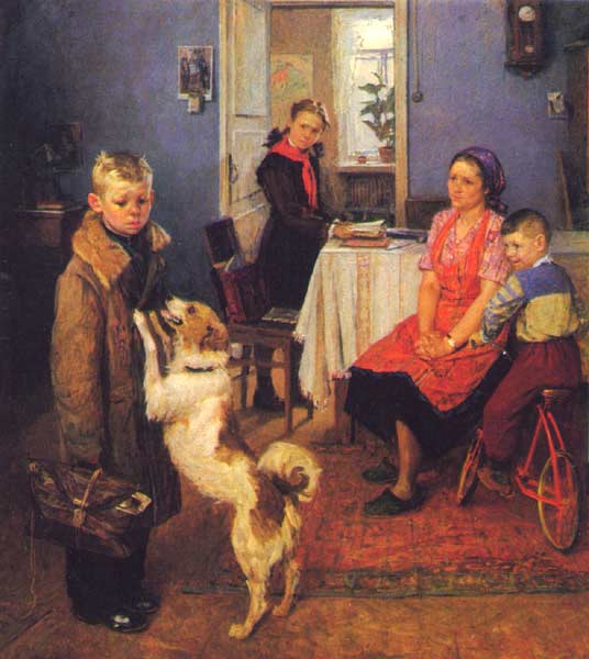 Федор Решетников. Опять двойка.