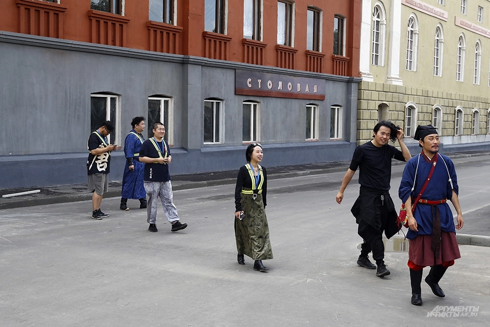 Площадка фестиваля «Времена и эпохи» в кинопарке «Москино»