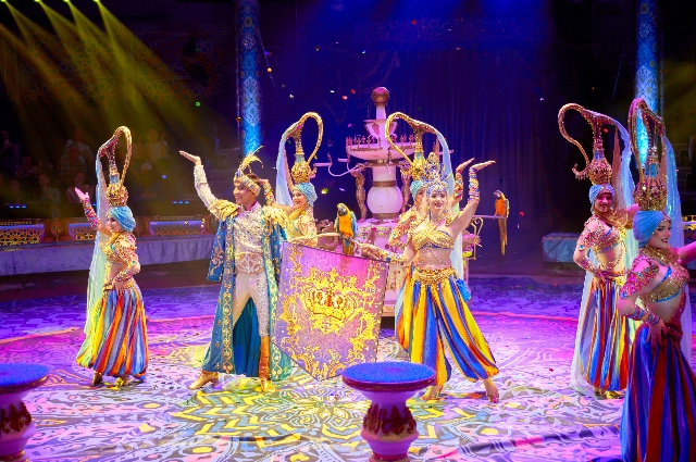 Фотоархив шоу продюсерского центра Гии Эрадзе «Песчаная сказка»