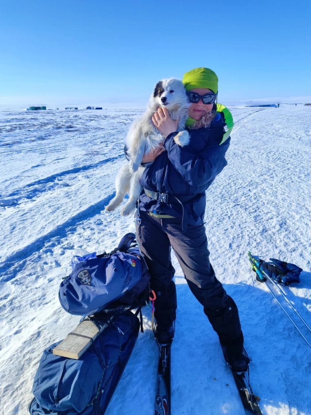 Анна вынослива, и это позволяет ей наслаждаться сложными походами.