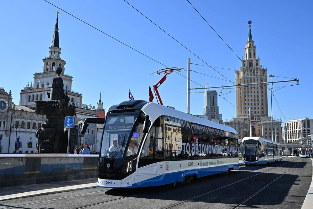трамвай, Москва
