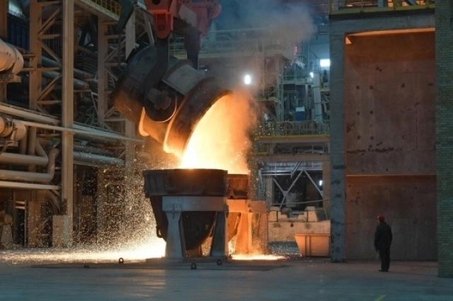 Кислородный конвертер.