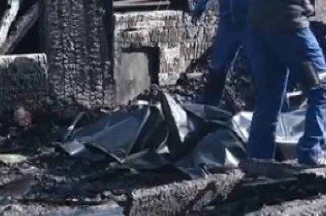 Тела погибших нашли при тушении.