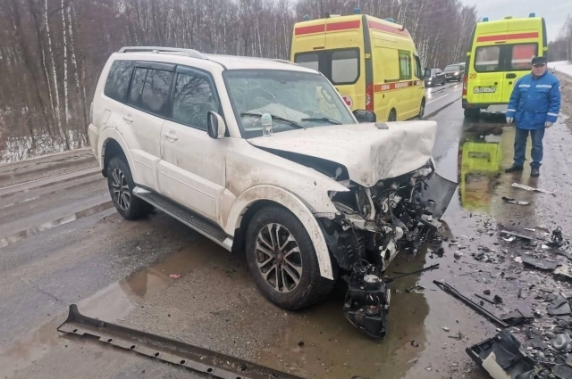 В тот день на дороге было очень скользко.