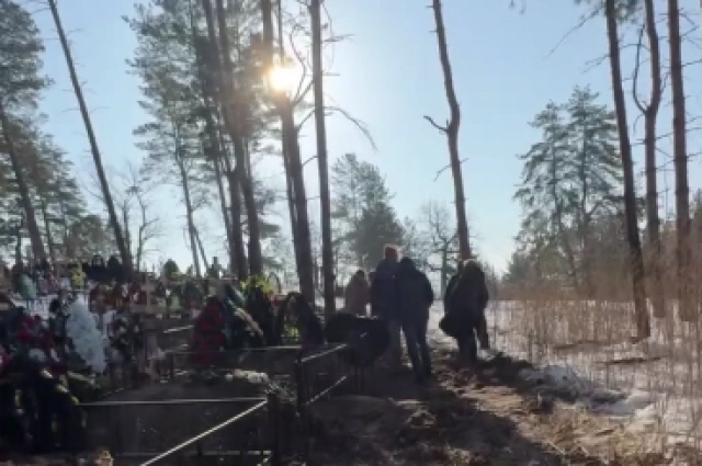 Место на Лесном кладбище в Красноярском районе