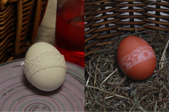 Кружевные яйца